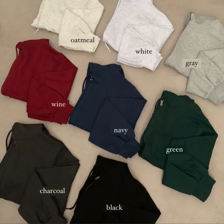 피치 2way 투웨이 가을 긴팔 후드 집업 (8color)