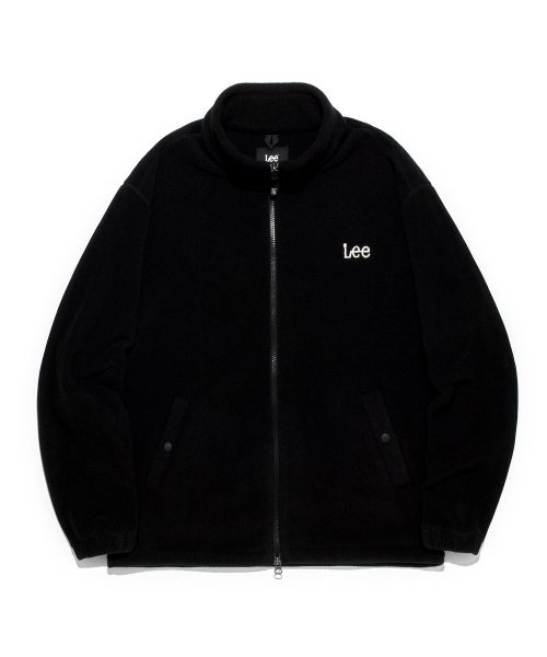 폴라플리스 집업 자켓 블랙