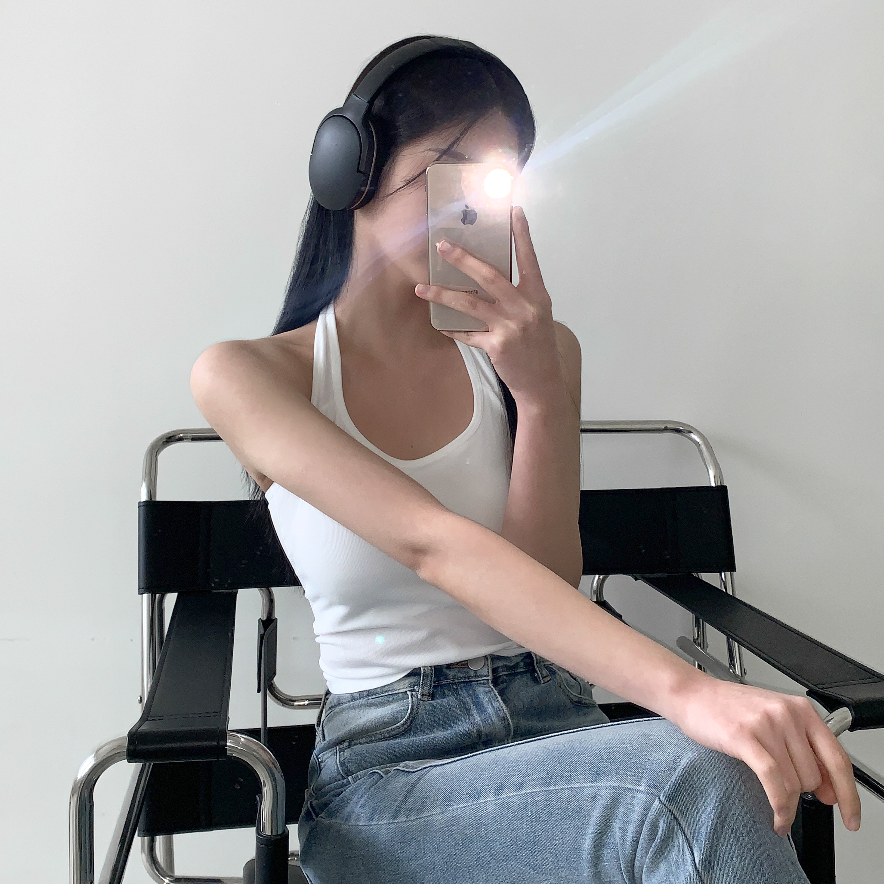 [여름템/캡내장] 쭈닝 쫀쫀 데일리 홀터 나시
