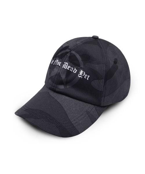 XTA019 미누의 카모 코튼 볼캡 (BLACK)