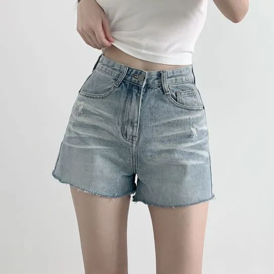 [~XL까지💖색감깡패] 썸머 캣츠 유니크 빈티지 데님 숏팬츠
