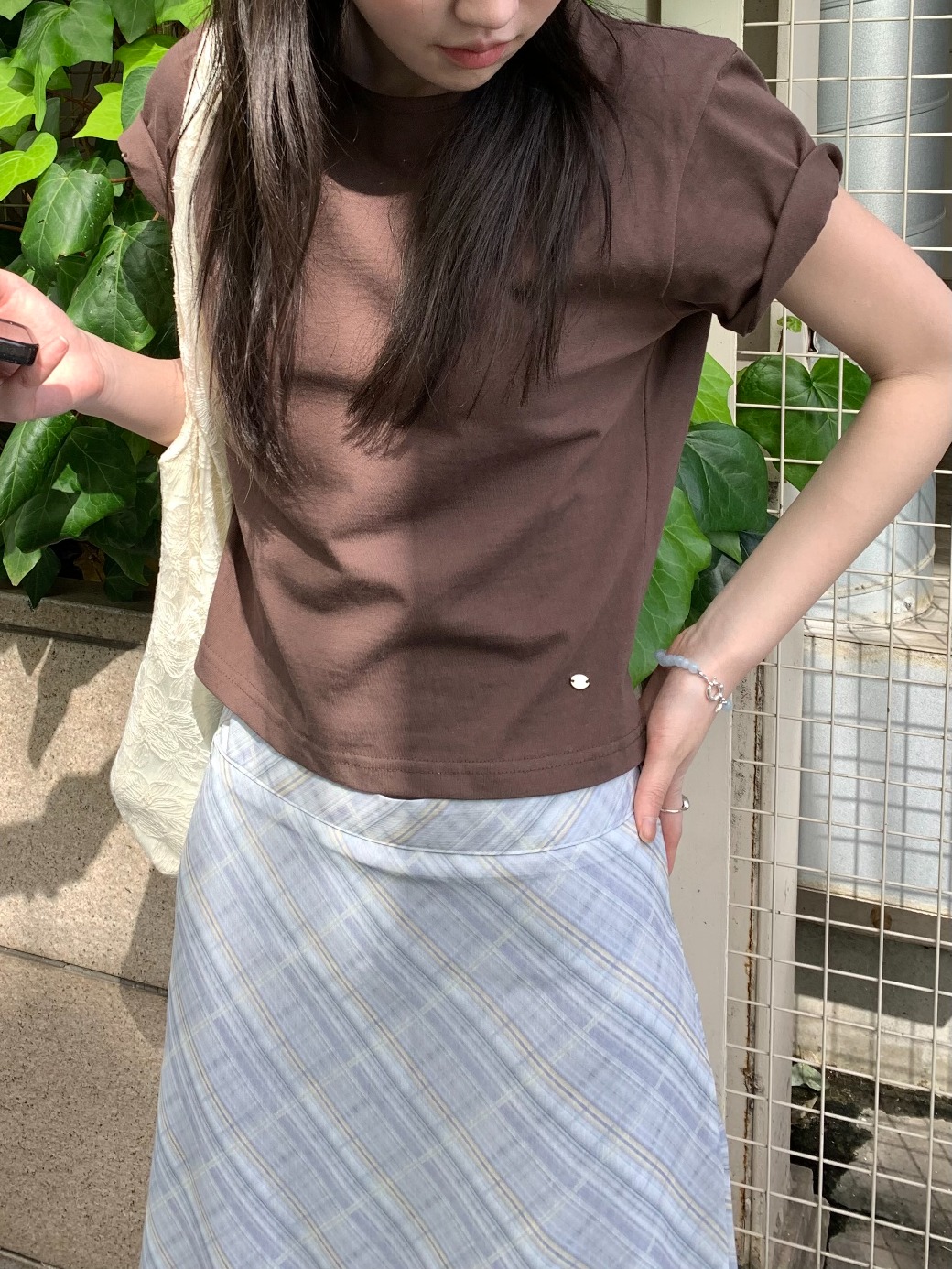 DS. Rainbow daily Silket T-Shirt