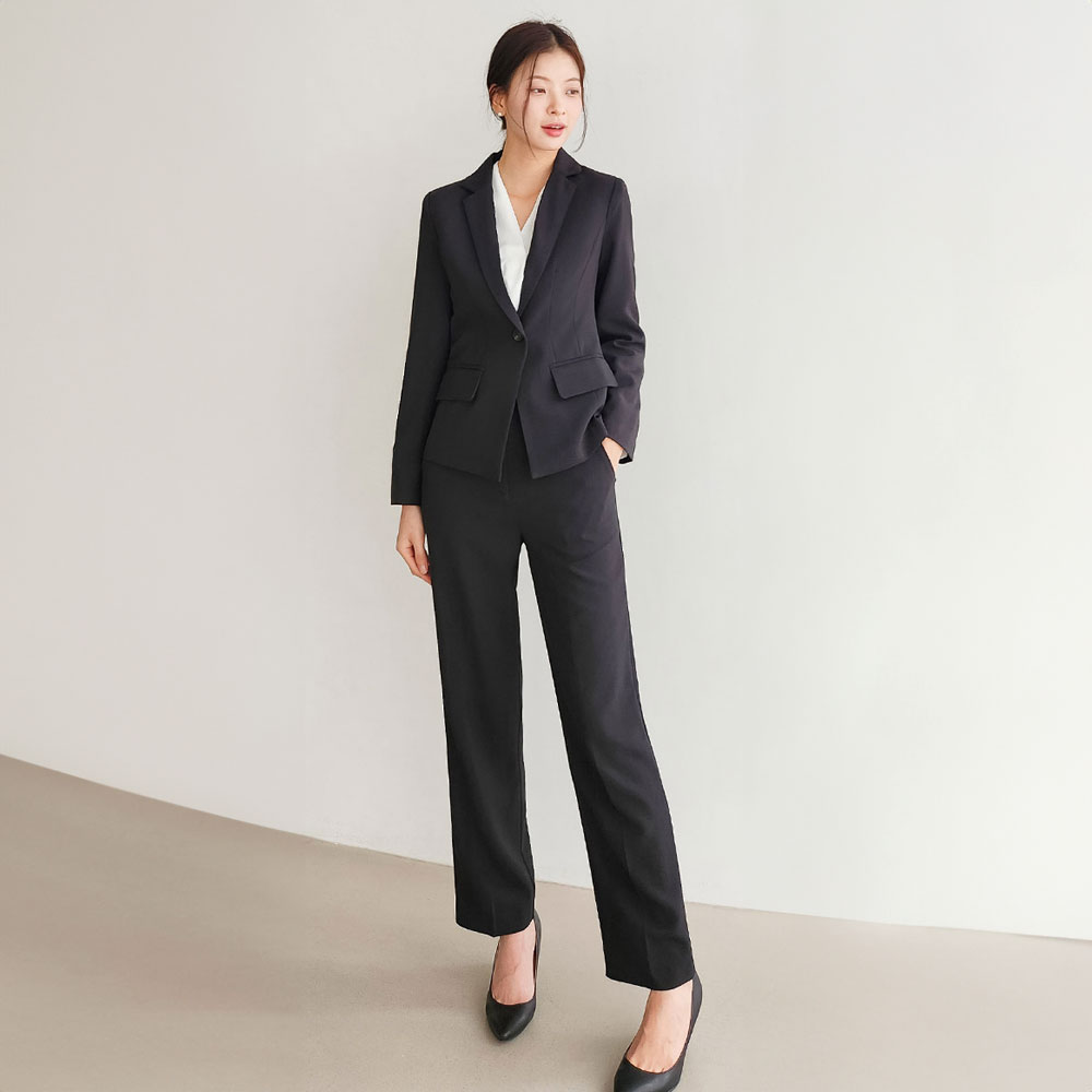 가성비 바지 | 면접용 베스트! 일자핏 슬랙스 바지