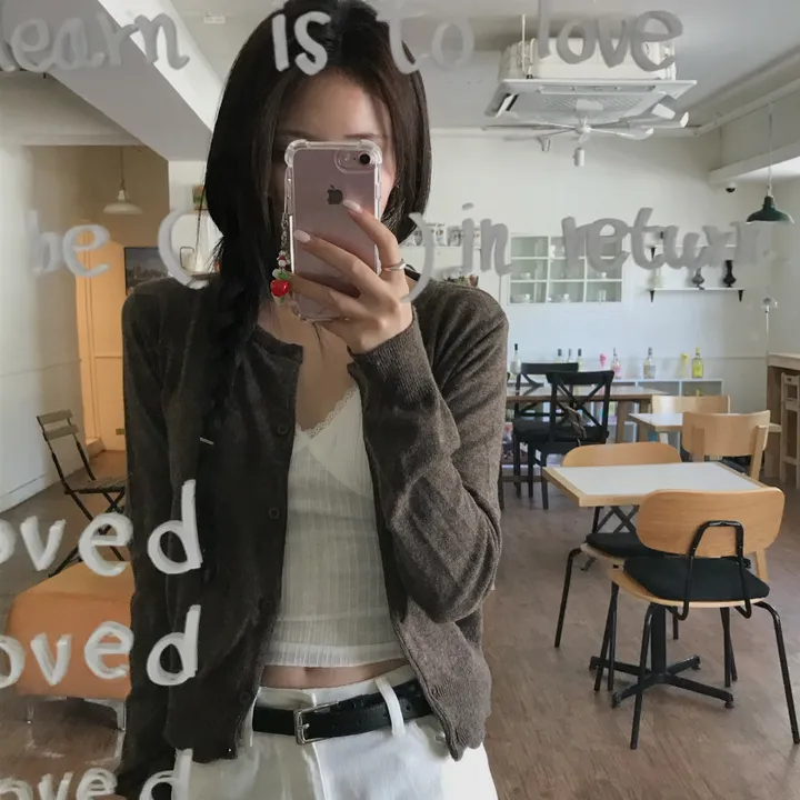[주문폭주💭/캐시미어 혼방🍂] 라운드넥 가디건 - 10color