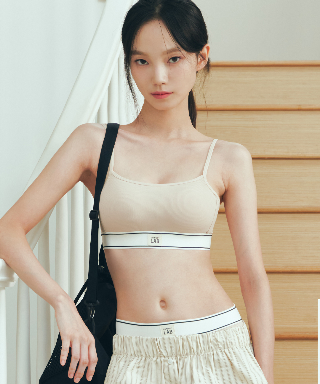[직진배송] 에어리 일자넥 브라렛