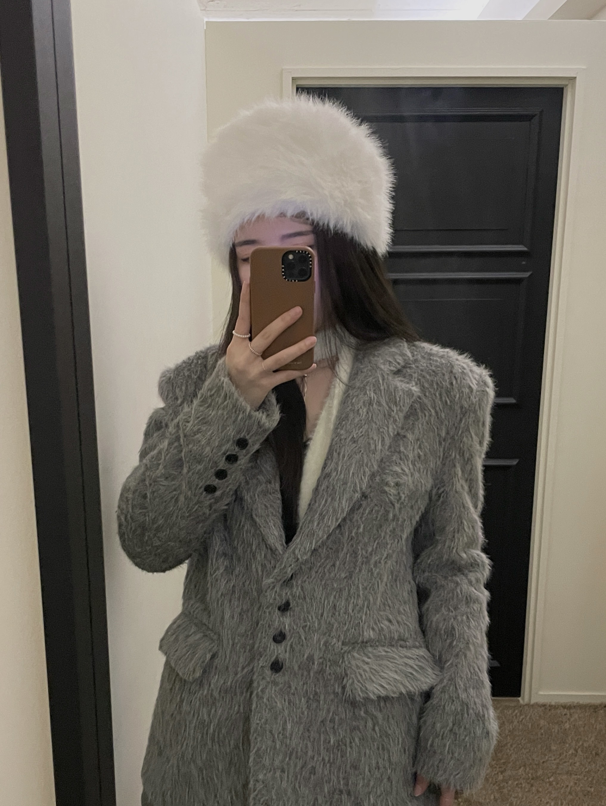 메텔 에스키모 퍼햇 방한 윈터 밍크 러시아 털모자/소두템(7color)
