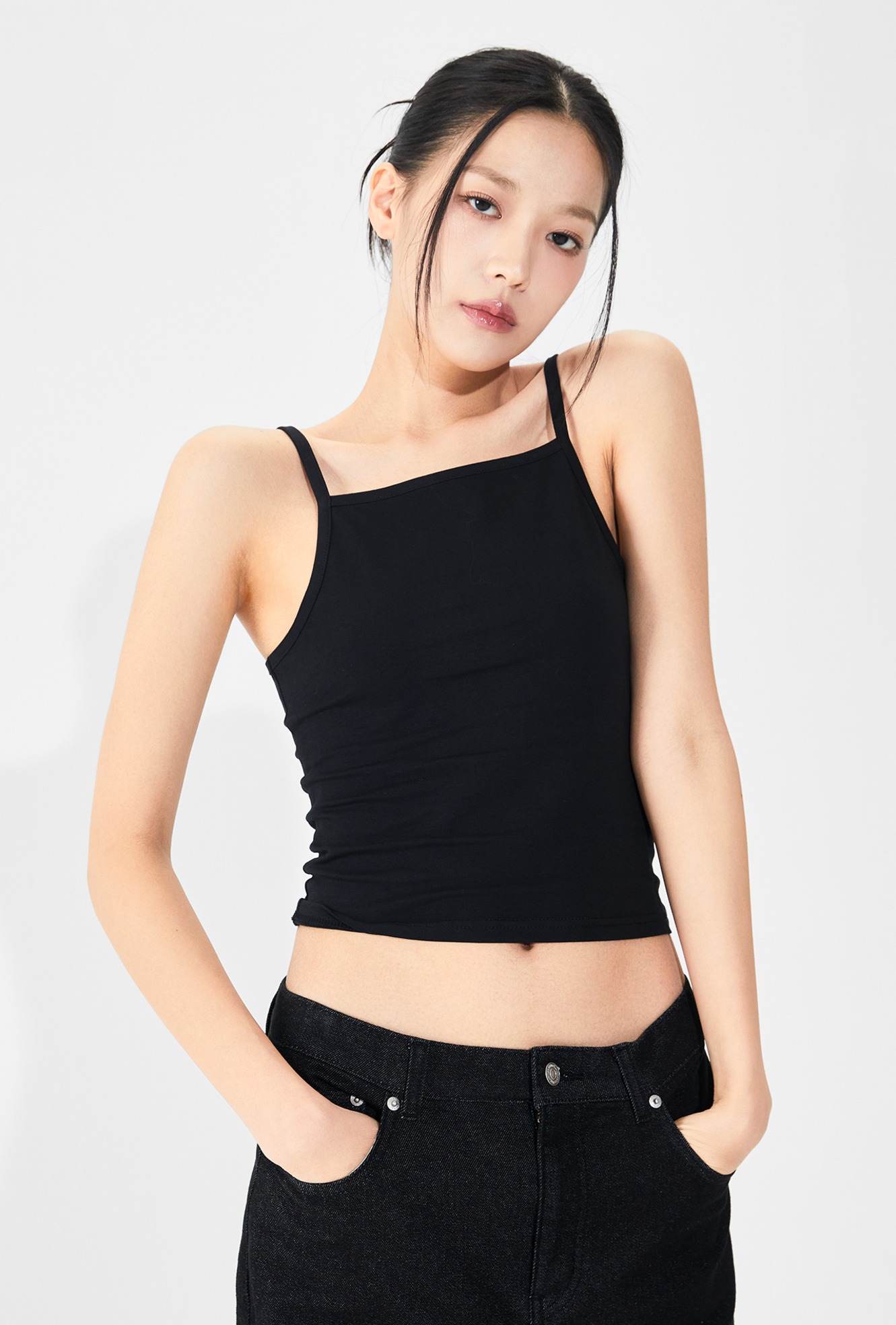 크롭탑 나시 티셔츠_MIWHNF320A