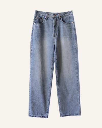 FINE straight denim