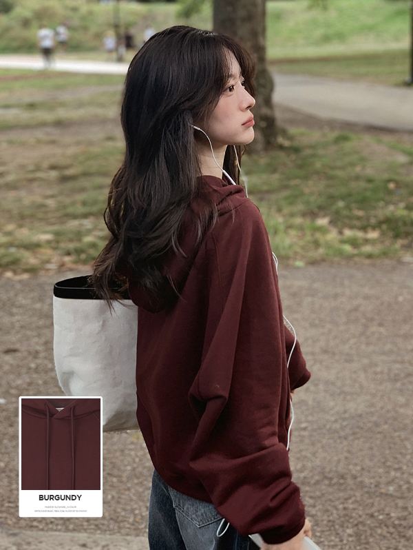 [💖뉴컬러추가!] #SLOWMADE. New 탄탄핏 웰메이드 후드 (봄가을) - 9 color