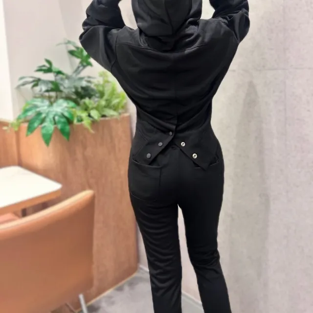 25ss 코튼 뒷단추 핀턱 은장 후드 팬츠 세트 (3color/단품가능)
