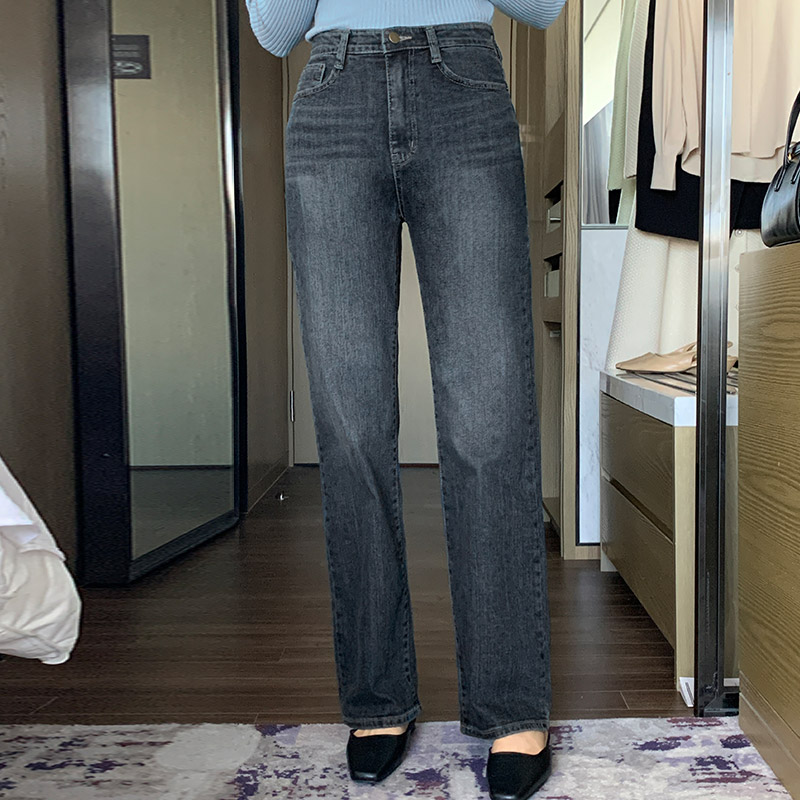 주문폭주 (S~XL) 데이데이 다크애쉬블루 일자 데님 팬츠 ps4652