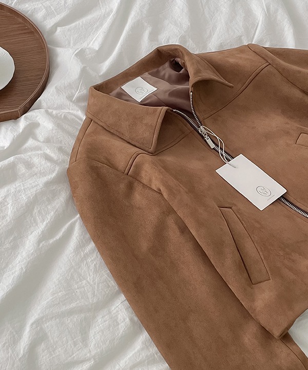[단독] [스웨이드/made] 테일러 크롭 자켓 - 4 Color (하객룩/아우터/숏자켓/블루종/출근룩/오피스룩)