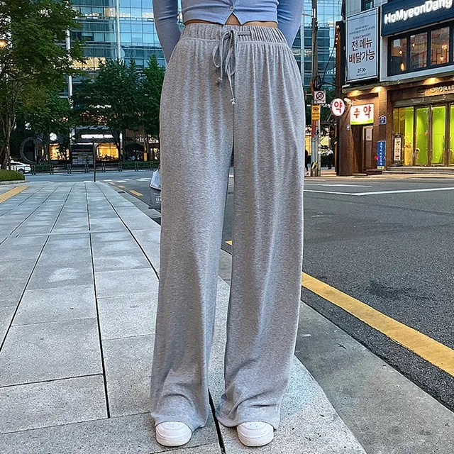 레디즈밴딩 와이드팬츠