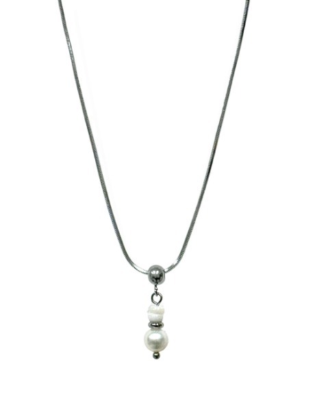 pearl lamp necklace