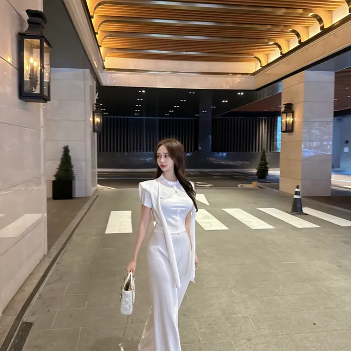 [마실룩 3종set🤍] 허리쏙 마실 쓰리피스 세트