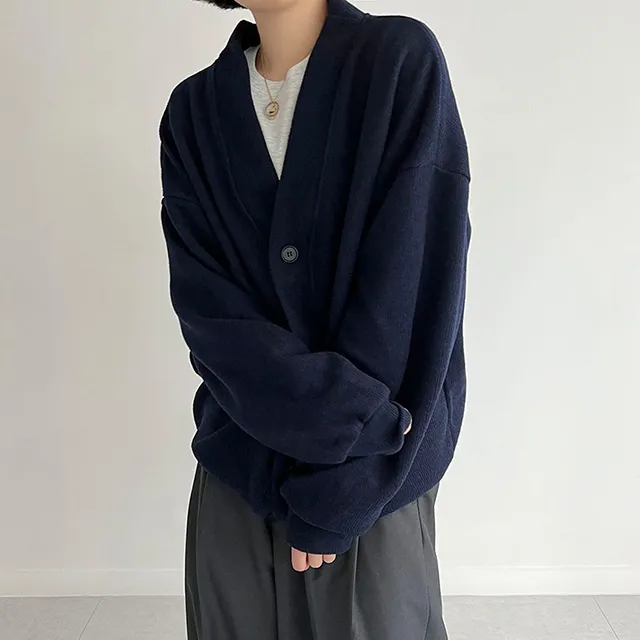 [unisex] 바카 오버핏 가디건 (6color)